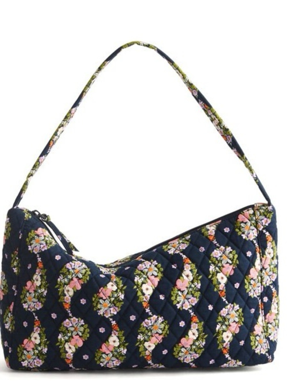 Vera Bradley Slouchy Shoulder Bag Paisley Rain